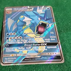 Pokemon Gyarados GX Full Art Ultra Rare Holo 240 HP Card 101/111 English - Image 1