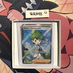 Wally's Compassion Mega Evolutions 176/132 Secret Rare Pokemon Card NM/M - Image 1