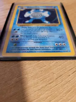 Pokemon Poliwrath TCG Base Set Holo Rare Card 13/102 90 HP Stage 2 Ken Sugimori - Image 3