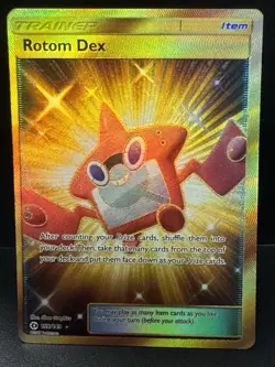 Rotom Dex 159/149 - Sun & Moon - Full Art - Pokemon Card TCG - Image 1