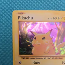 Pikachu 35/108 Cracked Ice Holo - Evolutions - Pokemon Card - HP - Image 2
