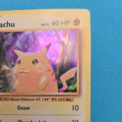 Pikachu 35/108 Cracked Ice Holo - Evolutions - Pokemon Card - HP - Image 3