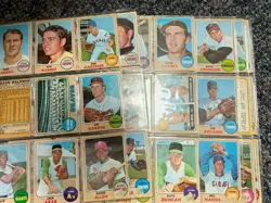 Lot of (98) 1968 Baseball Cards - Image 1