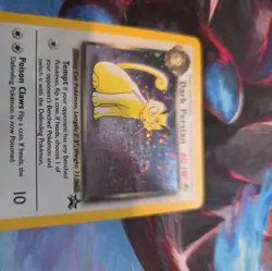 Pokemon TCG Dark Persian Promo 1999-2000 #17 Rare Holo Card Black Promo Star NM - Image 2