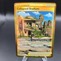 Collapsed Stadium (Secret) 215/196 Pokemon Card - Lost Origin - NM - Image 1