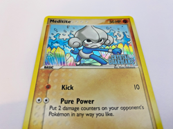 Pokemon Card - Reverse-Holo Meditite 56/100 EX Crystal Guardians *EX* Common - Image 3