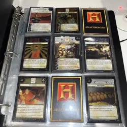 Anachronism History Cards Lot of 145 History Channel Card Game SETS 1,2,3,4,5,6 - Image 1