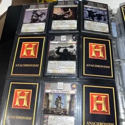 Anachronism History Cards Lot of 145 History Channel Card Game SETS 1,2,3,4,5,6 - Image 2