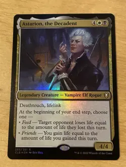 Astarion, the Decadent FOIL - NM MTG CLB - Battle for Baldur's Gate 265/361 - Image 1