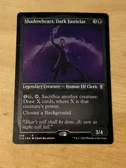 1x Shadowheart, Dark Justiciar ETCHED FOIL NM-Mint, English - Baldur’s Gate - Image 1