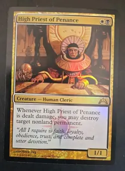 High Priest of Penance Gatecrash MTG Foil Near Mint - Image 1