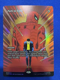 Path to Exile (Borderless) Marvel Universe Eternal-Legal Foil NM-M Unplayed - Image 1