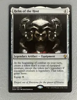 MTG - Helm of the Host | Dominaria | Regular 217/269 | NM - Image 1