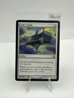 1x MTG Lich's Tomb - Darksteel (DST) #128 - Magic the Gathering Moderate - Image 3