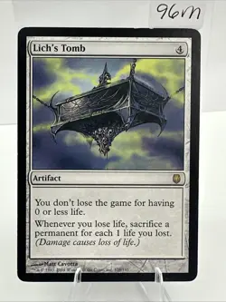 1x MTG Lich's Tomb - Darksteel (DST) #128 - Magic the Gathering Moderate - Image 4