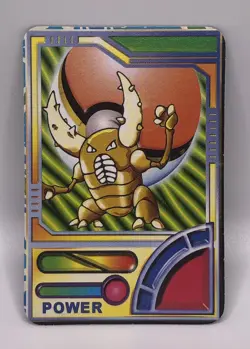 90's Pokemon Pocket Monsters Vending Sticker Granbull Pinsir POWER NM-MT - Image 2