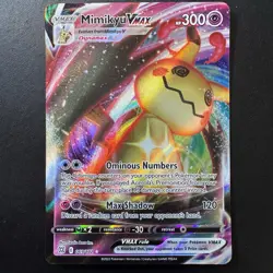 Pokemon TCG - Mimikyu VMAX 069/172 Brilliant Stars - Ultra Rare Holo - NM - Image 3