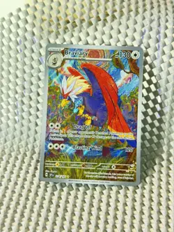Braviary 214/191 Full Art Holo Pokemon Sv08: Surging Sparks English Near Mint - Image 3