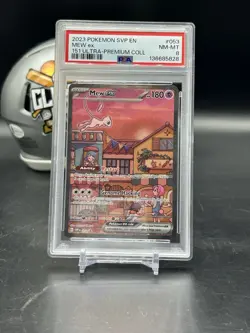 Mew Ex Black Star Promo Pokemon Graded PSA 8 (CBLH) - Image 1