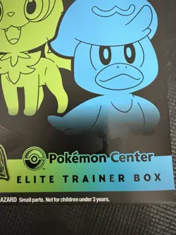 Pokemon Center Exclusive Paldea Evolved Elite Trainer Box NO PACKS NO PROMOS - Image 2