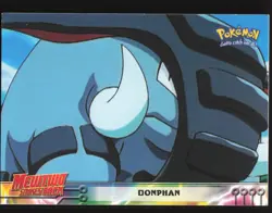 Donphan 11 Pokemon Pokemon Movie Mewtwo Strikes Back Black TOPPS Near Mint - Image 1