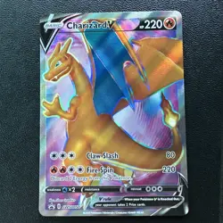 Pokemon Charizard V SWSH050 Sword & Shield Champions Path ETB Promo Holo - Image 1