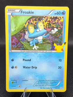 FROAKIE 22/25 MCDONALD'S COLLECTION 2021 HOLO Pokemon NEAR MINT - Image 1
