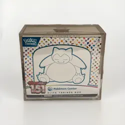 Pokemon Center 151 Elite Trainer Box Pokemon TCG PC ETB Tear - Acrylic - Image 1