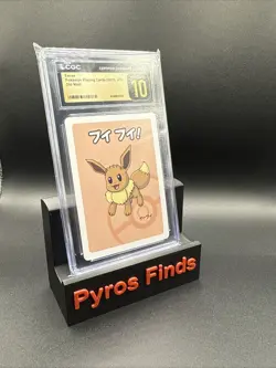 Eevee 2019 Pokemon Japanese Old Maid Red Back CGC Pristine 10🔥eeveelution - Image 2