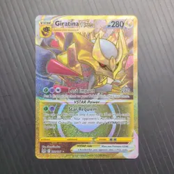 Pokemon TCG Giratina VSTAR 212/196 Lost Origin Secret Rare Holo 280 HP - Image 1
