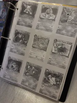 Pokemon Team Rocket Complete Set – 83/82 – WOTC With Rare Collector’s Folder - Image 2