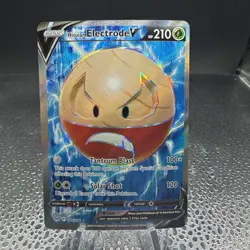Pokemon TCG: Hisuian Electrode V Lost Origin Rare Full Art - 172/196 - NM - Image 1