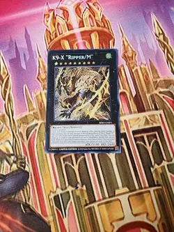 K9-X "Ripper/M" - BPRO-ENSP1 - Secret Rare Limited Ed NM YuGiOh - Image 1