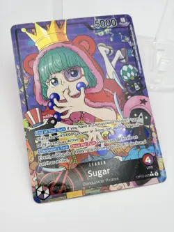 One Piece Sugar OP10-003 Parallel Alt Art Leader - Royal Blood NM/M ENGLISH - Image 2