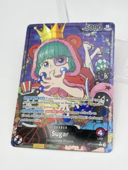 One Piece Sugar OP10-003 Parallel Alt Art Leader - Royal Blood NM/M ENGLISH - Image 3