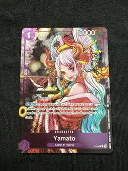 Yamato Championship 2024 Event Pack P-046 PR Promo Card One Piece Tcg Luffy - Image 1