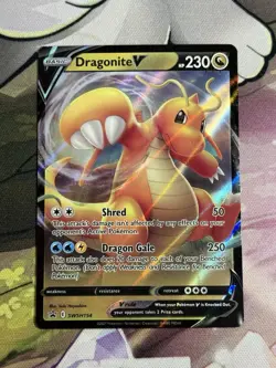 Dragonite V SWSH154 SWSH: Sword & Shield Promo Cards Holo Promo Pokemon TCG NM - Image 1