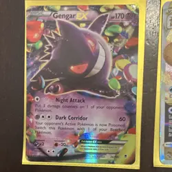 Pokemon TCG Dragonite EX, Charizard, Gengar EX, Glaceon VSTAR Card Lot - Image 2