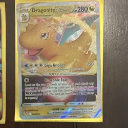 Pokemon TCG Dragonite EX, Charizard, Gengar EX, Glaceon VSTAR Card Lot - Image 3
