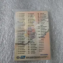 TOPPS 2000 POKEMON TCG TV ANIMATION EDITION SERIES 3 CHECKLIST CARD TRADING CARD - Image 4