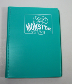 Monster 4 Pocket Trading Card Album- Binder Holds Cards- - Image 1