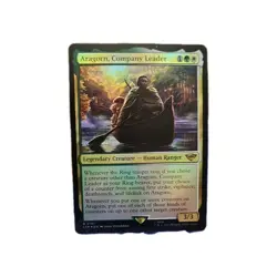 Aragorn, Company Leader Universes Beyond: the LOTR Tales of Middle-Earth Foil - Image 1