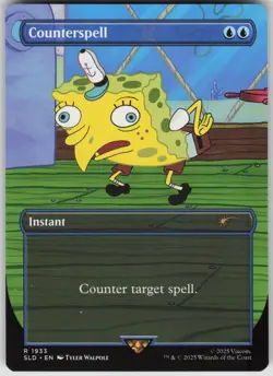 MTG Counterspell Normal NM Secret Lair Drop Series Magic 1933 - Image 1