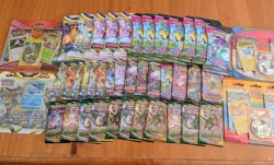 Lot Of 47 Pokemon TCG SWSH Packs Evolving Skies Booster Packs Sealed English - Image 1