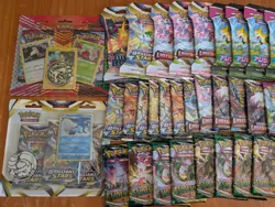 Lot Of 47 Pokemon TCG SWSH Packs Evolving Skies Booster Packs Sealed English - Image 4