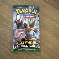 Pokemon TCG XY FATES COLLIDE Booster Pack ALAKAZAM Art SEALED NEW - Image 1