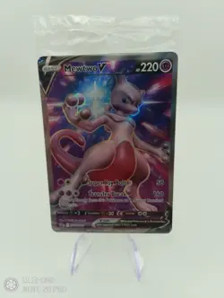 Pokemon Go Black Star Promo Holo Mewtwo V SWSH229 Sealed - Image 4