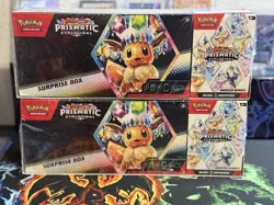 Pokemon TCG Prismatic Evolutions Surprise Box & Booster Bundle Sams Club SEALED - Image 1