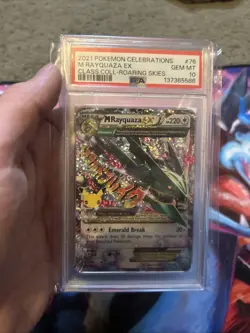 M Rayquaza EX Celebrations #76 Psa 10 Psa 9 Pokemon - Image 4