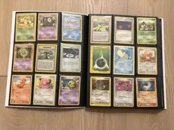 240+ Pokemon Cards in Binder including Holos and Rares Vintage e series - Image 3